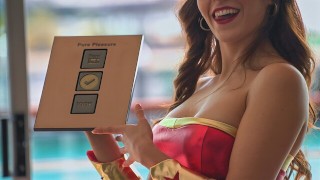 She Celebrated 100K Subs By Riding Him Like a Fucking Hero