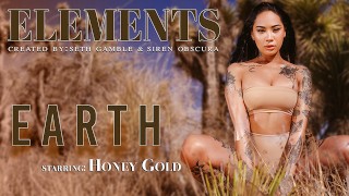 LUCIDFLIX Earth with Honey Gold