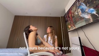 I fuck my best friend's girlfriend while she plays video games