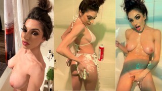 Darcie Dolce gets messy with whipped cream